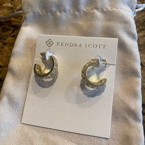 Kendra Scott Gold Huggie Earrings